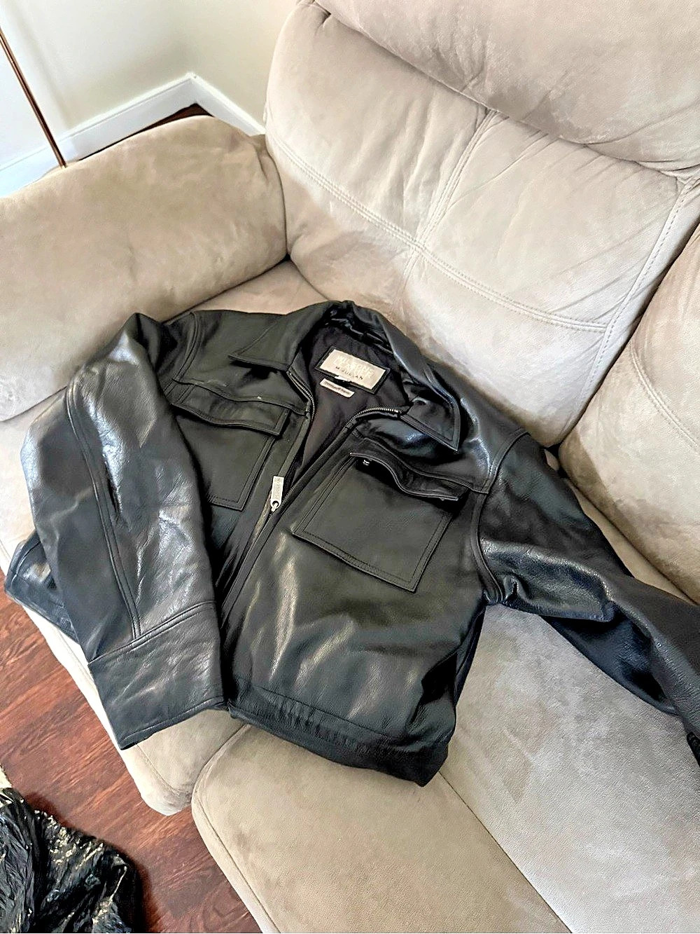 Wilson Leather Black Leather Jacket
